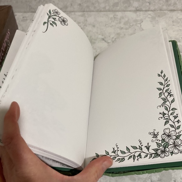 New, unique journal, 3D cover with unicorn in forest - Picture 6 of 11